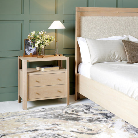 Paxton Modern Light Wash Drawer Dresser