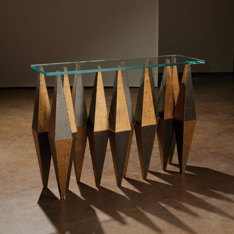 Studio A Timeless Minimalist Art Deco Entryway Console