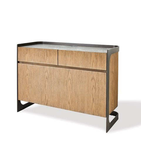 Element Modern Marble File Cabinet