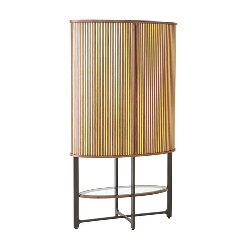 Cabriolet Modern Tall Cabinet in Brown