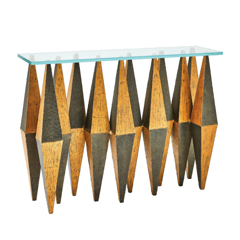 Studio A Timeless Minimalist Art Deco Entryway Console