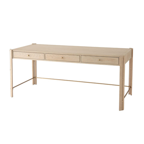 Global Views Paxton Timeless Minimalist Modern Writing Desk