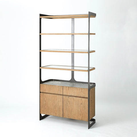 Element Modern Etagere Bookcase