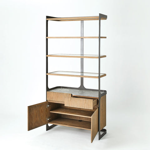 Element Modern Etagere Bookcase