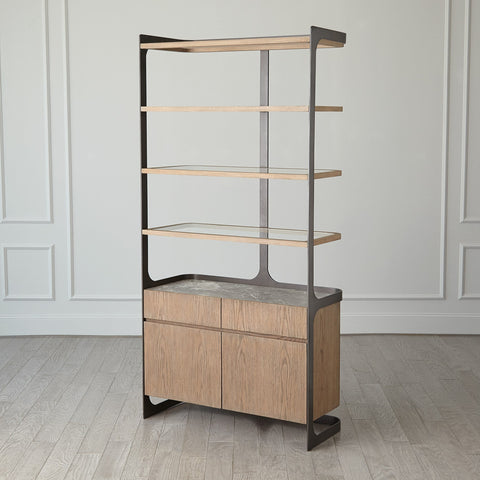 Element Modern Etagere Bookcase