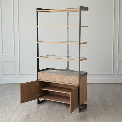 Element Modern Etagere Bookcase