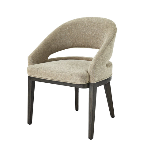 Timeless Minimalist Barrel Dining Armchair