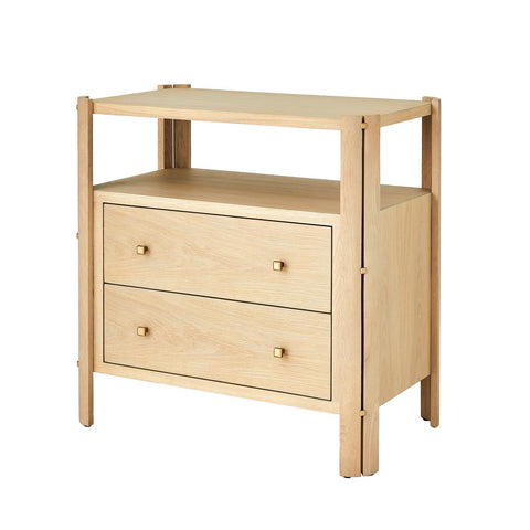 Paxton Modern Light Wash Drawer Dresser