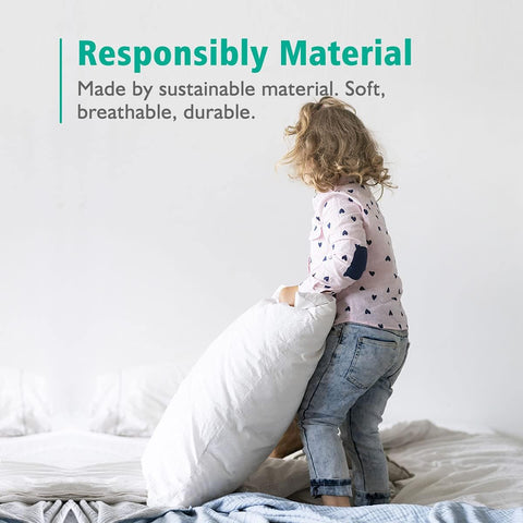 Monochromatic Contemporary Soft Square Pillow Inserts