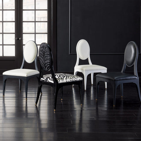 Harlow Timeless Minimalist Upholstered Dining Side Chair