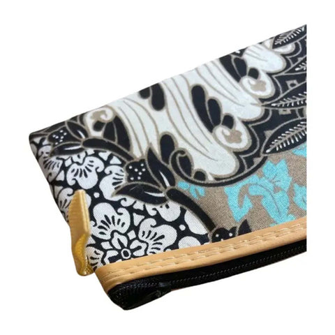 Global Eclecticist Graphic Print Handmade Pouch