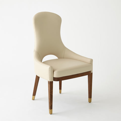 Timeless Minimalist Upholstered Dining Armchair Contemporary Style