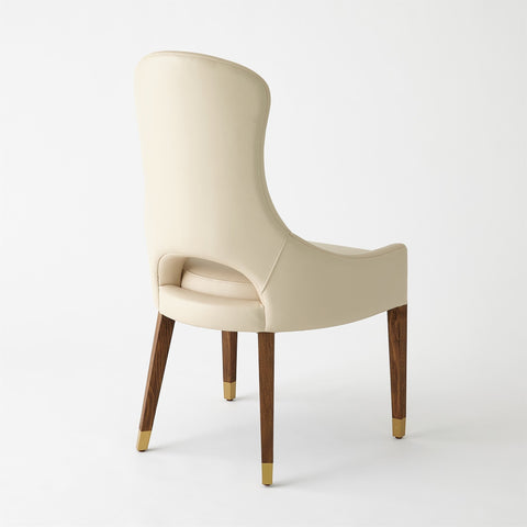 Timeless Minimalist Upholstered Dining Armchair Contemporary Style