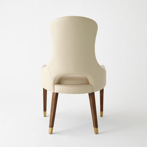 Timeless Minimalist Upholstered Dining Armchair Contemporary Style