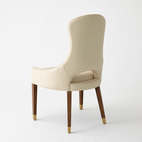 Timeless Minimalist Upholstered Dining Armchair Contemporary Style