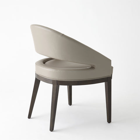 Timeless Minimalist Barrel Dining Armchair