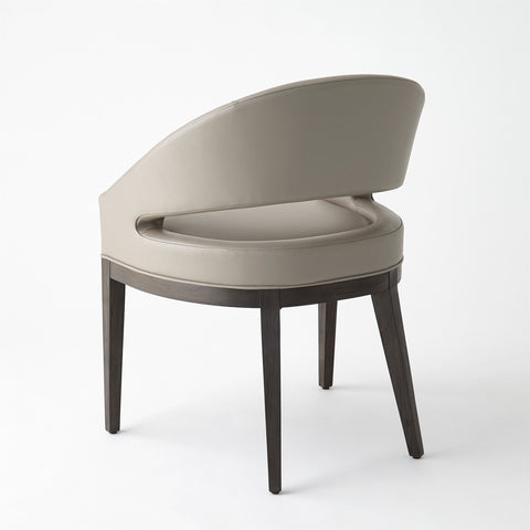 Timeless Minimalist Barrel Dining Armchair