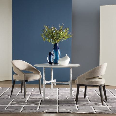 Timeless Minimalist Barrel Dining Armchair