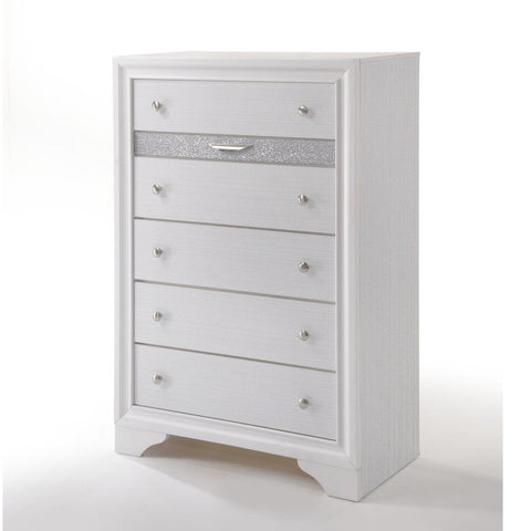 Standard Drawer Chest in Solid White Chest & Dresser