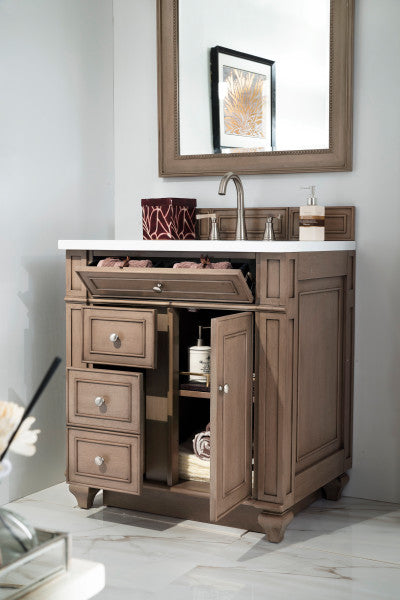Bristol Traditional Freestanding Bathroom Vanity with Single Bowl