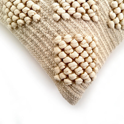 Artful Traditionalist Bohemian Accent Square Throw Pillow