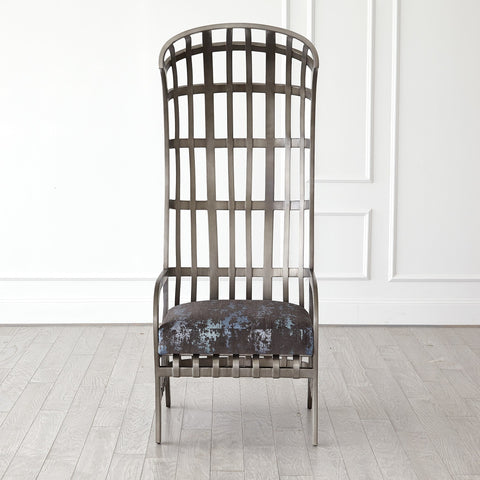 Timeless Minimalist Balloon Dome High Back Accent Chair