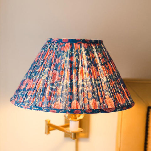 Ella Accent Bohemian Pleated Lamp Shade