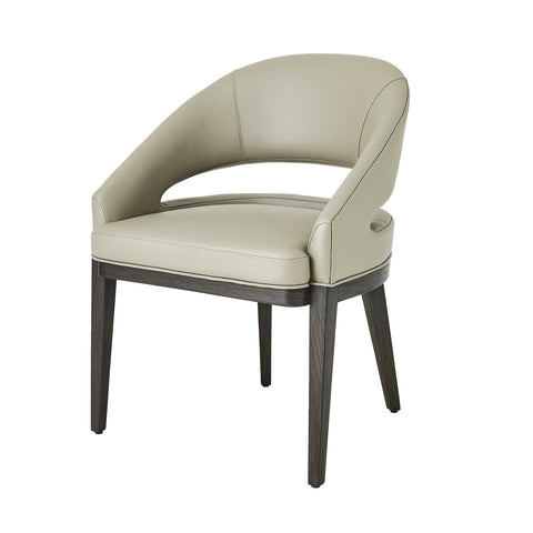 Timeless Minimalist Barrel Dining Armchair