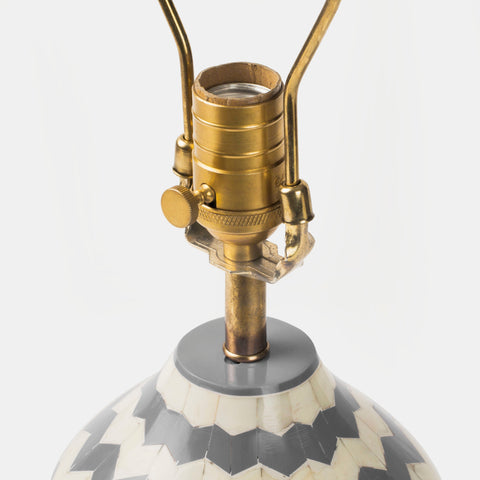 Accent Conical Graphic Modern Table Lamp