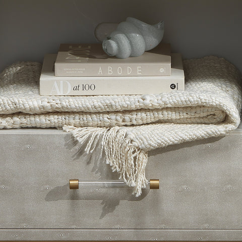 Decorating Essentials Coastal Handcrafted Glass Decorative Shell