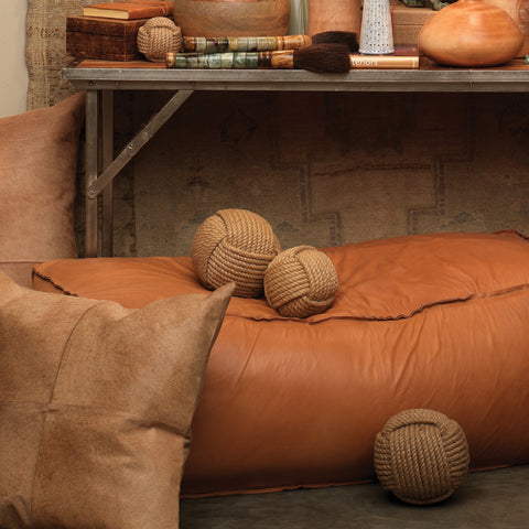 Decorating Essentials Handcrafted Knot Sphere Decorative Ball Set