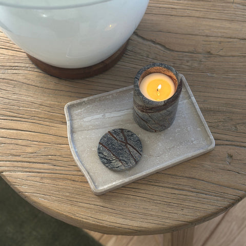 Padua Tray in Oyster