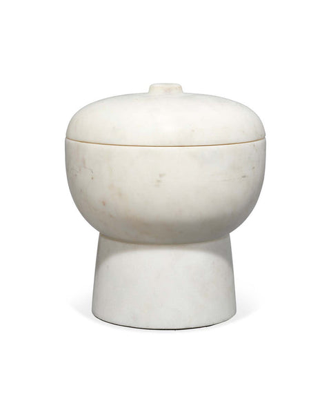 Decorating Essentials Minimalist Handcrafted Marble Decorative Box