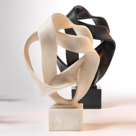 Decorating Essentials Modern Asymmetrical Abstract Sculpture