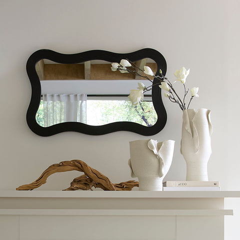 Decorating Essentials Modern Asymmetrical Art Vase Decorative Vessel