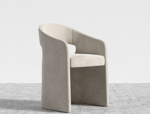 Rhea Timeless Minimalist Modern Padded Dining Armchair