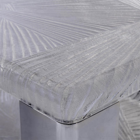 Bernhardt Aura Timeless Minimalist Modern Square Coffee Table