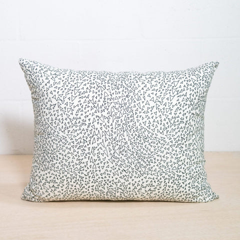 Contemporary Graphic Accent Pillow with Removable Cover