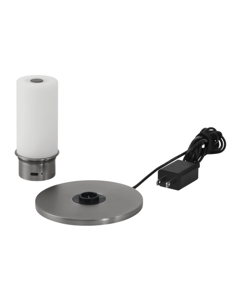 Galavant Modern Column Table Lamp in Brass