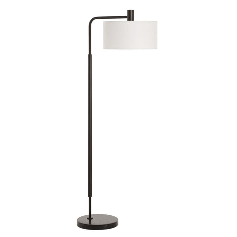 Richie Modern Sleek Drum Floor Lamp
