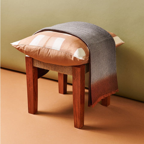 Powered by People Artful Traditionalist Handcrafted Contemporary Accent Throw Pillow - 20 x 20