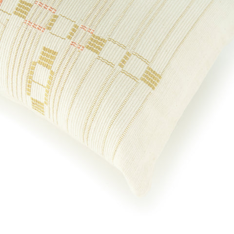 Powered by People Artful Traditionalist Handwoven Scandinavian Rectangle Pillow Cover - 12 x 48