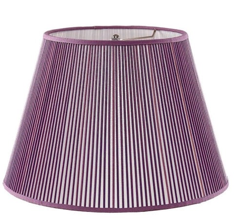 8” Solid Purple Stick Lamp Shade
