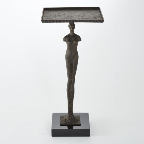 Timeless Minimalist Modern Rectangle Granite Drink Table