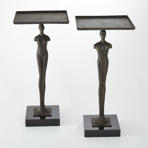 Timeless Minimalist Modern Rectangle Granite Drink Table