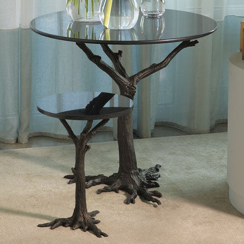 Space Saving Organic Freeform Granite Accent Table