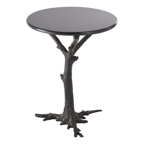 Space Saving Organic Freeform Granite Accent Table