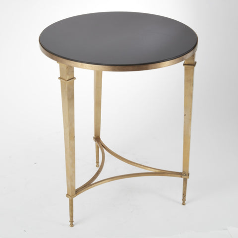 Global Views Timeless Minimalist Modern Round Center Table