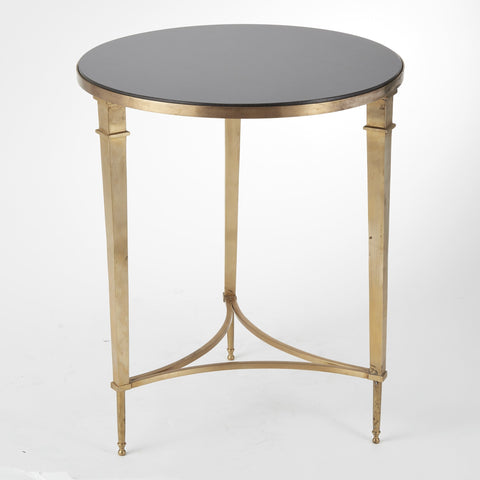 Global Views Timeless Minimalist Modern Round Center Table