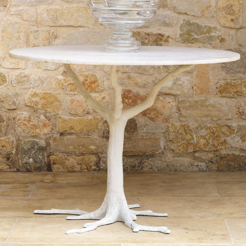 Global Views Nature-Driven Modernist Tulip Dining Table